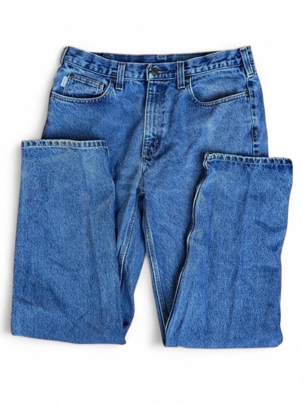 Carhartt Men's Relaxed Fit Jeans in Blue Denim SZ 36 X 32